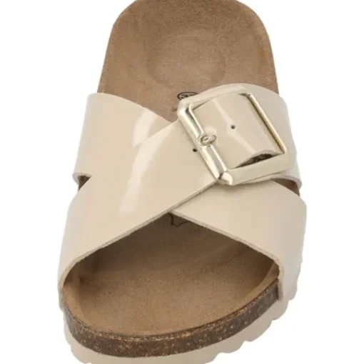 Damen Palado Pantoletten & Badeschuhe<Ranreak, Pantoletten, Damen, Beige Lack