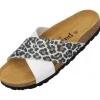 Damen Palado by Sila Sahin Pantoletten & Badeschuhe<Palado Rianel Wild by Sila Sahin, Pantoletten, Damen, Weiß Leo