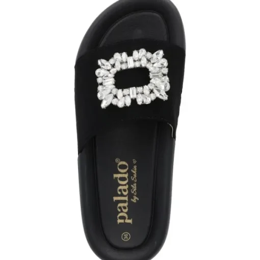 Damen Palado by Sila Sahin Pantoletten & Badeschuhe<Palado Rocib by Sila Sahin, Pantoletten, Damen, Schwarz