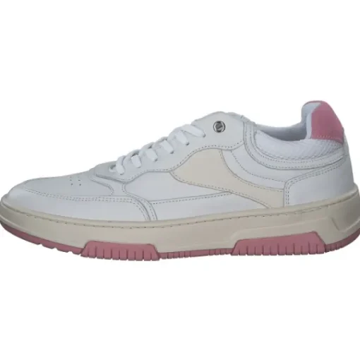 Damen Palado Klassische- & Business Schuhe<S2-2210, Schnürschuhe, Damen, Weiß/Rosa/Beige