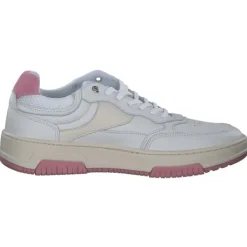 Damen Palado Klassische- & Business Schuhe<S2-2210, Schnürschuhe, Damen, Weiß/Rosa/Beige