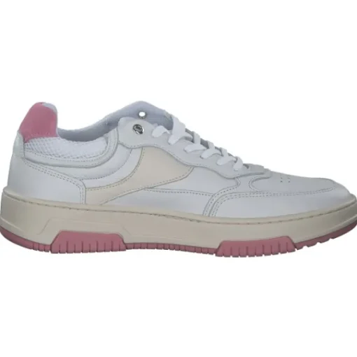 Damen Palado Klassische- & Business Schuhe<S2-2210, Schnürschuhe, Damen, Weiß/Rosa/Beige