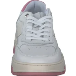 Damen Palado Klassische- & Business Schuhe<S2-2210, Schnürschuhe, Damen, Weiß/Rosa/Beige