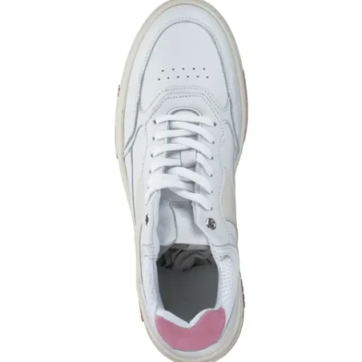 Damen Palado Klassische- & Business Schuhe<S2-2210, Schnürschuhe, Damen, Weiß/Rosa/Beige