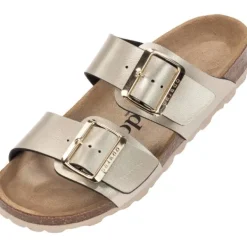 Damen Palado Pantoletten & Badeschuhe<Samos EGS, Pantoletten, Damen, Beige Metallic