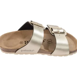 Damen Palado Pantoletten & Badeschuhe<Samos EGS, Pantoletten, Damen, Beige Metallic