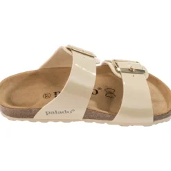 Damen Palado Pantoletten & Badeschuhe<Samos EGS, Pantoletten, Damen, Beige Lack