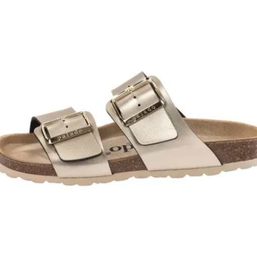 Damen Palado Pantoletten & Badeschuhe<Samos EGS, Pantoletten, Damen, Beige Metallic