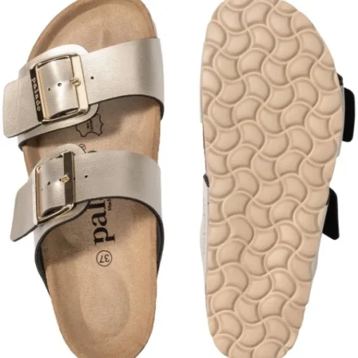 Damen Palado Pantoletten & Badeschuhe<Samos EGS, Pantoletten, Damen, Beige Metallic