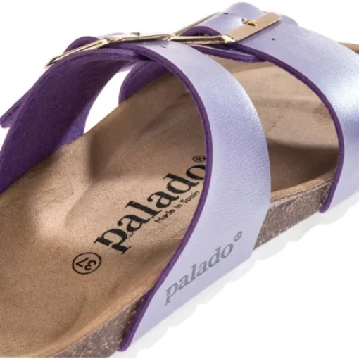 Damen Palado Pantoletten & Badeschuhe<Samos EGS, Pantoletten, Damen, Flieder Metallic