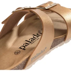 Damen Palado Pantoletten & Badeschuhe<Samos EGS, Pantoletten, Damen, Bronze Metallic