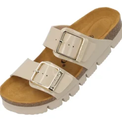 Damen Palado Pantoletten & Badeschuhe<Samos EGS PL, Pantoletten, Damen, Beige Lack