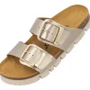 Damen Palado Pantoletten & Badeschuhe<Samos EGS PL, Pantoletten, Damen, Beige Metallic