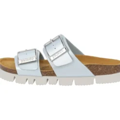 Damen Palado Pantoletten & Badeschuhe<Samos EGS PL, Pantoletten, Damen, Hellblau Metallic