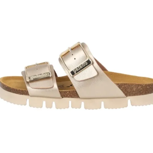 Damen Palado Pantoletten & Badeschuhe<Samos EGS PL, Pantoletten, Damen, Beige Metallic