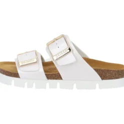 Damen Palado Pantoletten & Badeschuhe<Samos EGS PL, Pantoletten, Damen, Weiß Metallic