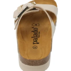 Damen Palado Pantoletten & Badeschuhe<Samos EGS PL, Pantoletten, Damen, Beige Lack