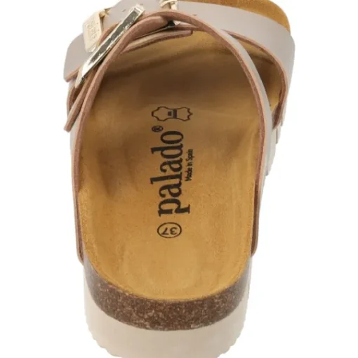 Damen Palado Pantoletten & Badeschuhe<Samos EGS PL, Pantoletten, Damen, Beige Metallic
