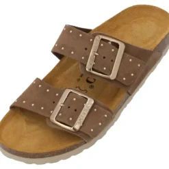 Damen Palado by Sila Sahin Pantoletten & Badeschuhe<Palado Samos Glint by Sila Sahin, Pantoletten, Damen, Braun