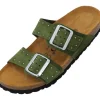 Damen Palado by Sila Sahin Pantoletten & Badeschuhe<Palado Samos Glint by Sila Sahin, Pantoletten, Damen, Grün