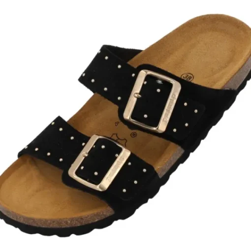 Damen Palado by Sila Sahin Pantoletten & Badeschuhe<Palado Samos Glint by Sila Sahin, Pantoletten, Damen, Schwarz