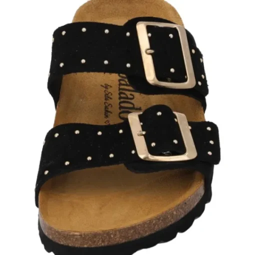 Damen Palado by Sila Sahin Pantoletten & Badeschuhe<Palado Samos Glint by Sila Sahin, Pantoletten, Damen, Schwarz