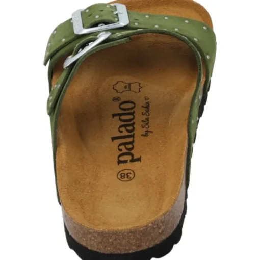Damen Palado by Sila Sahin Pantoletten & Badeschuhe<Palado Samos Glint by Sila Sahin, Pantoletten, Damen, Grün
