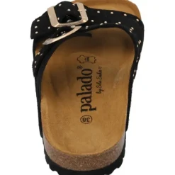 Damen Palado by Sila Sahin Pantoletten & Badeschuhe<Palado Samos Glint by Sila Sahin, Pantoletten, Damen, Schwarz