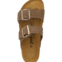 Damen Palado by Sila Sahin Pantoletten & Badeschuhe<Palado Samos Glint by Sila Sahin, Pantoletten, Damen, Braun