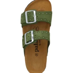 Damen Palado by Sila Sahin Pantoletten & Badeschuhe<Palado Samos Glint by Sila Sahin, Pantoletten, Damen, Grün