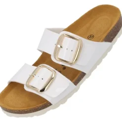 Damen Palado Pantoletten & Badeschuhe<Samos GS, Pantoletten, Damen, Weiß Lack