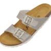 Damen Palado Pantoletten & Badeschuhe<Samos, Pantoletten, Damen, Metallic Beige