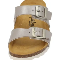 Damen Palado Pantoletten & Badeschuhe<Samos, Pantoletten, Damen, Metallic Beige