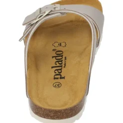 Damen Palado Pantoletten & Badeschuhe<Samos, Pantoletten, Damen, Metallic Beige