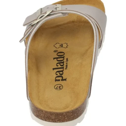 Damen Palado Pantoletten & Badeschuhe<Samos, Pantoletten, Damen, Metallic Beige