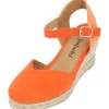Damen Palado Sandaletten<Sathos, Keilsandaletten, Damen, Orange