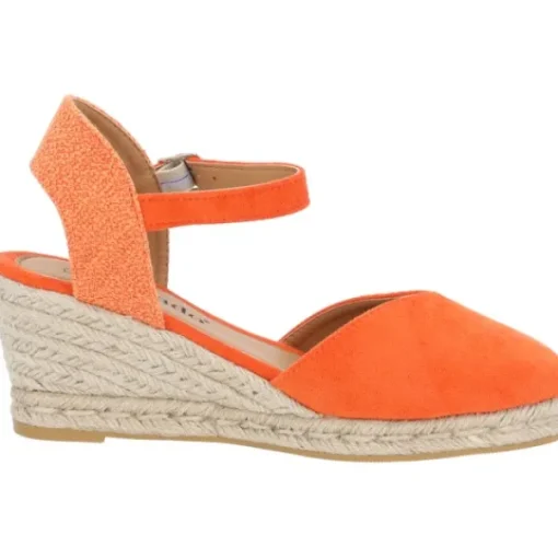 Damen Palado Sandaletten<Sathos, Keilsandaletten, Damen, Orange