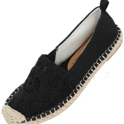 Damen Palado by Sila Sahin Slipper<Palado Serd by Sila Sahin, Espadrilles, Damen, Schwarz