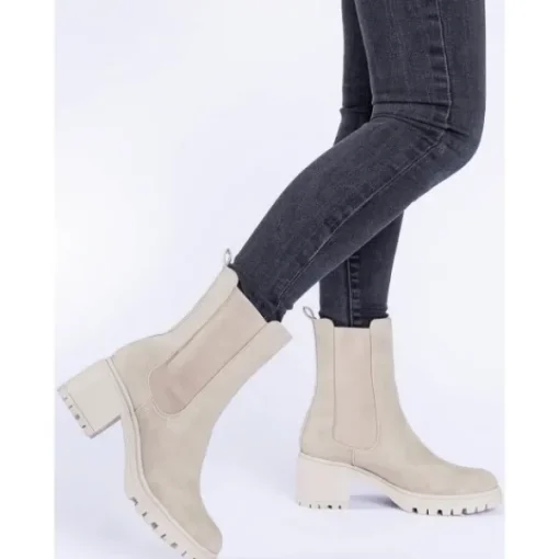Damen Palado Boots<Thasos 018-1401, Chelsea Boots, Damen, Beige