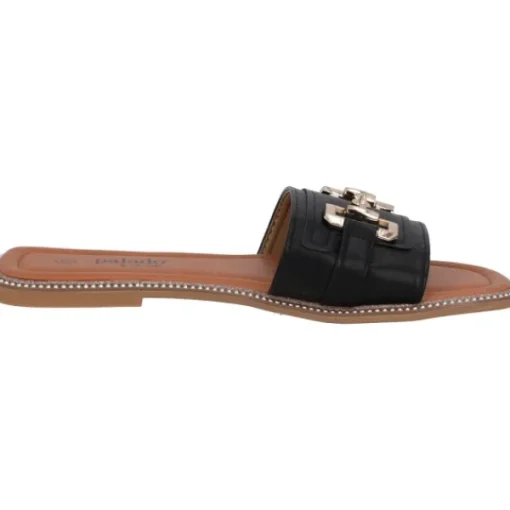Damen Palado by Sila Sahin Pantoletten & Badeschuhe<Palado Thebas by Sila Sahin, Pantoletten, Damen, Schwarz