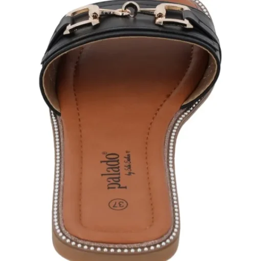 Damen Palado by Sila Sahin Pantoletten & Badeschuhe<Palado Thebas by Sila Sahin, Pantoletten, Damen, Schwarz