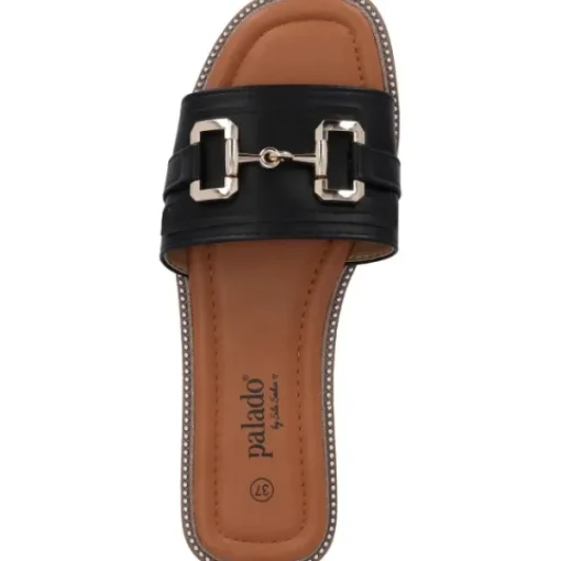 Damen Palado by Sila Sahin Pantoletten & Badeschuhe<Palado Thebas by Sila Sahin, Pantoletten, Damen, Schwarz