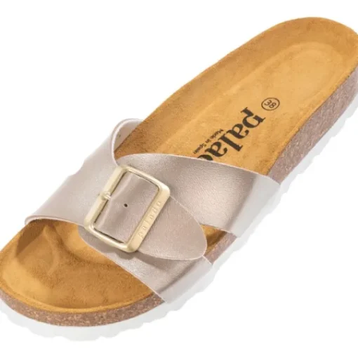 Damen Palado Pantoletten & Badeschuhe<Tinos, Pantoletten, Damen, Sand Metallic