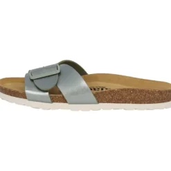 Damen Palado Pantoletten & Badeschuhe<Tinos, Pantoletten, Damen, Olive Metallic