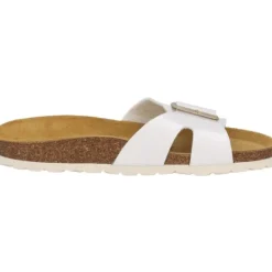 Damen Palado Pantoletten & Badeschuhe<Tinos, Pantoletten, Damen, Weiß Lack