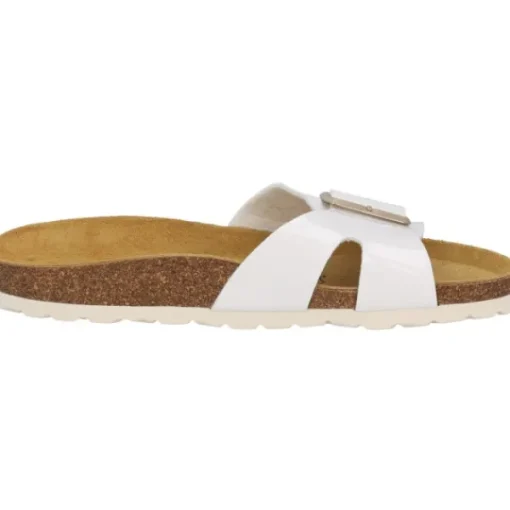 Damen Palado Pantoletten & Badeschuhe<Tinos, Pantoletten, Damen, Weiß Lack