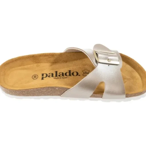 Damen Palado Pantoletten & Badeschuhe<Tinos, Pantoletten, Damen, Sand Metallic