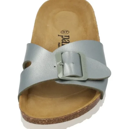 Damen Palado Pantoletten & Badeschuhe<Tinos, Pantoletten, Damen, Olive Metallic