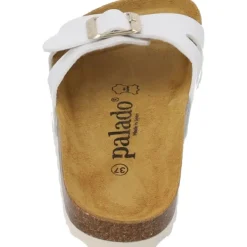 Damen Palado Pantoletten & Badeschuhe<Tinos, Pantoletten, Damen, Weiß Lack