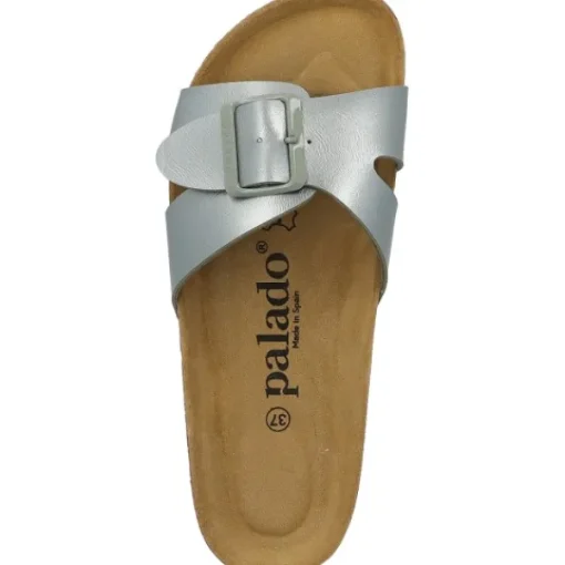 Damen Palado Pantoletten & Badeschuhe<Tinos, Pantoletten, Damen, Olive Metallic